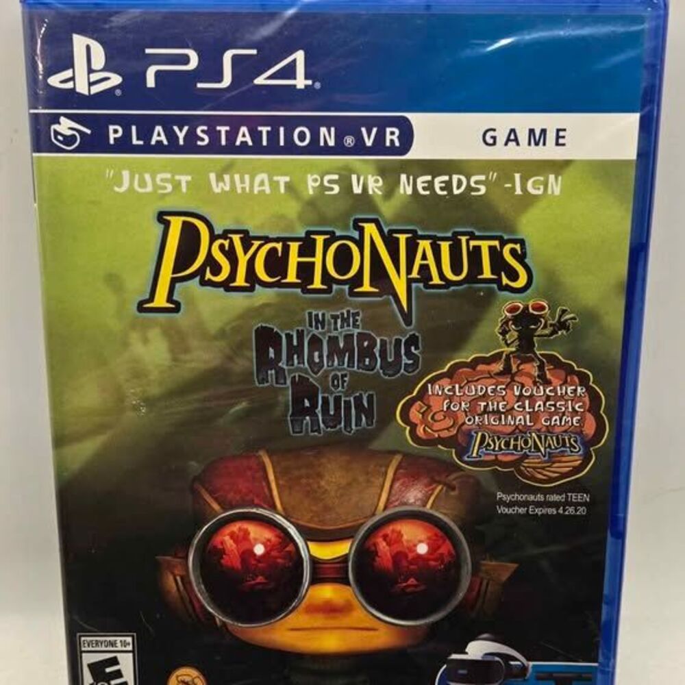 Brand New PSVR: Psychonauts in the Rhombus of Ruin – Factory Sealed